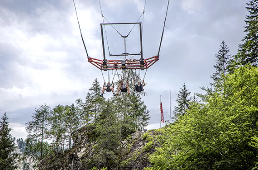 Mega Dive Riesenschaukel in Kärnten