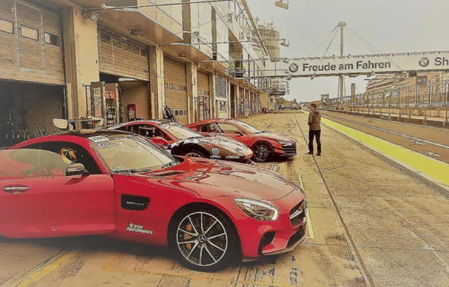 Mercedes AMG GT-S Rennstreckentraining Stavelot (6 Rdn)