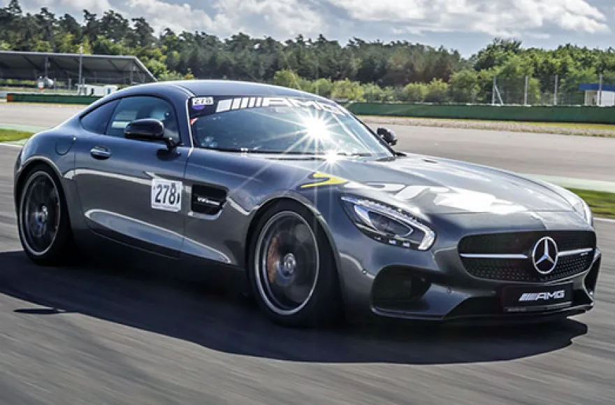 Mercedes AMG GT-S Rennstreckentraining