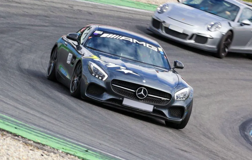Mercedes AMG GT-S Renntaxi (3 Rdn.) Hockenheimring
