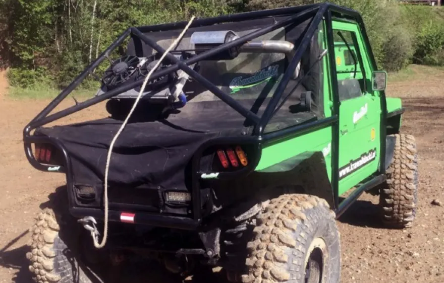 Mercedes Puch G offroad fahren in Voitsberg