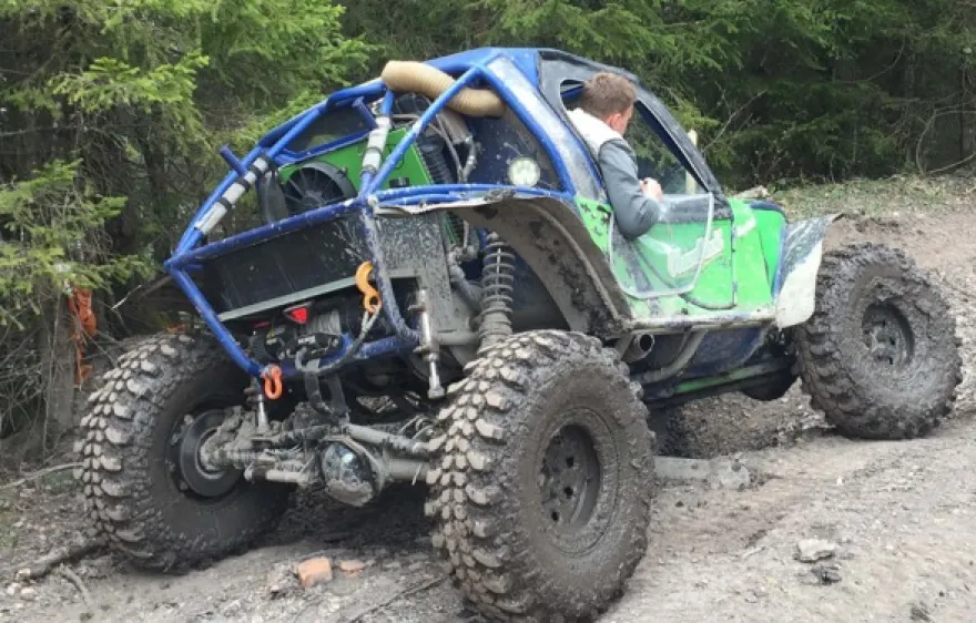Mercedes Puch G offroad fahren in Voitsberg