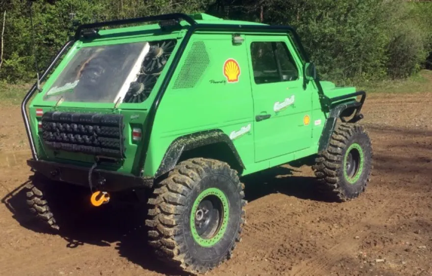 Mercedes Puch G offroad fahren in Voitsberg