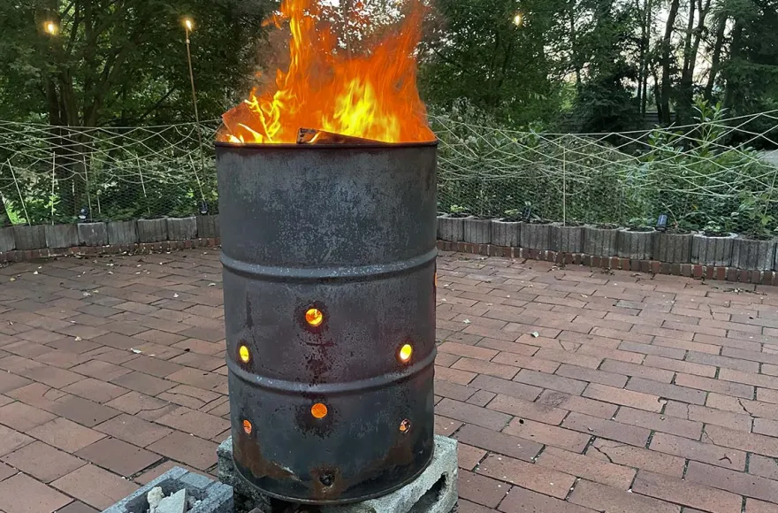 Metall Workshop Essen (Feuertonne bauen)