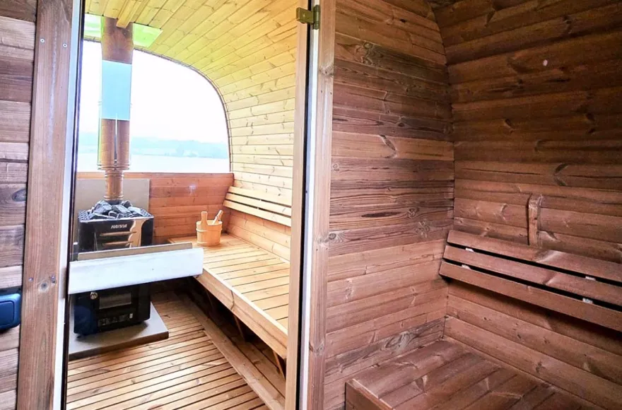 Mobile Sauna mieten Wangen im Allgäu (1 Tag)