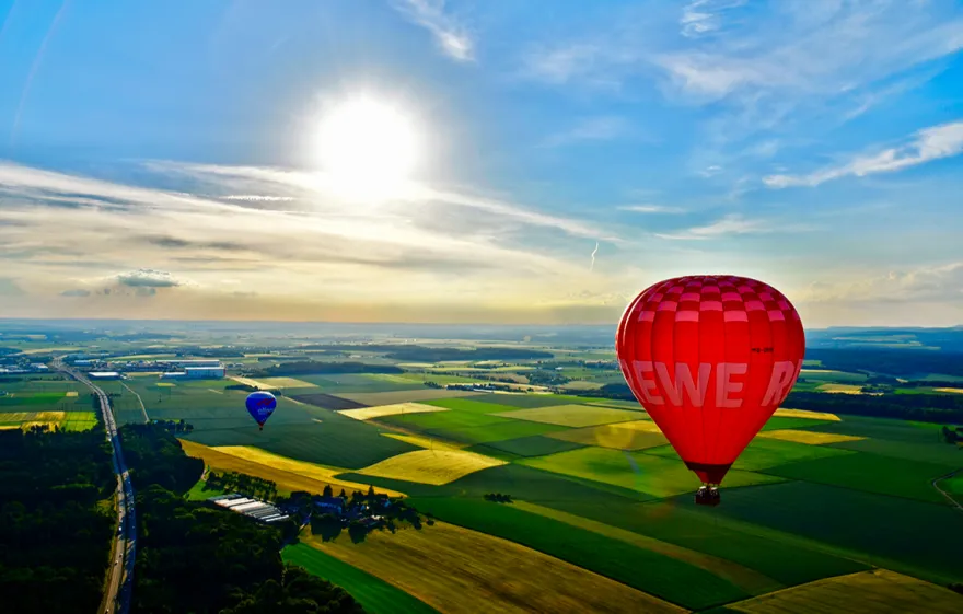 Morgendliche Ballonfahrt Ulm