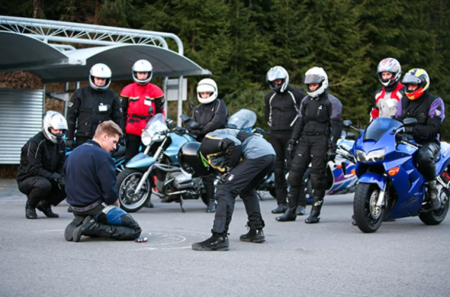 Motorrad Fahrsicherheitstraining Olpe (4 Std.)