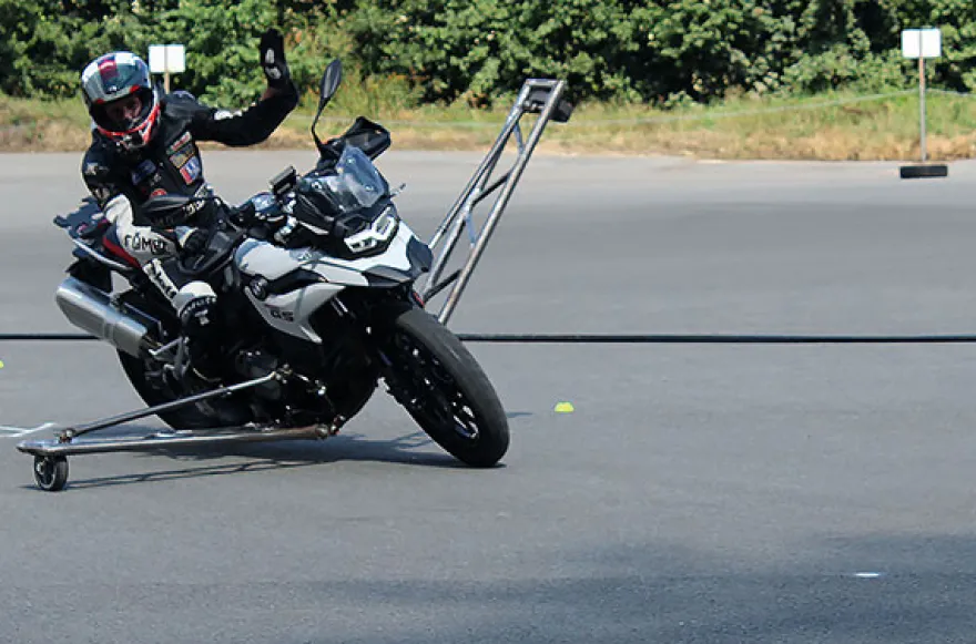 Motorrad Schräglagen-Training Lübbecke (3 Std.)