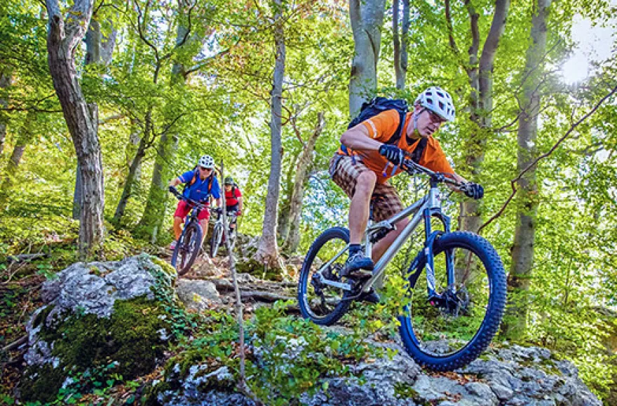 Mountainbike Freeride Kurs Raum Geislingen