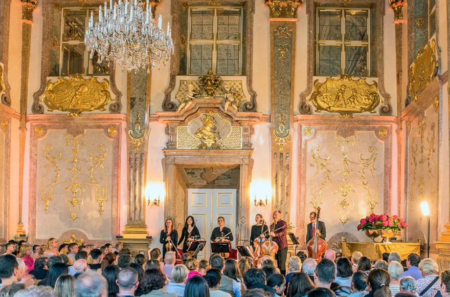 Mozart-Konzert im Schloss Mirabell in Salzburg für 2