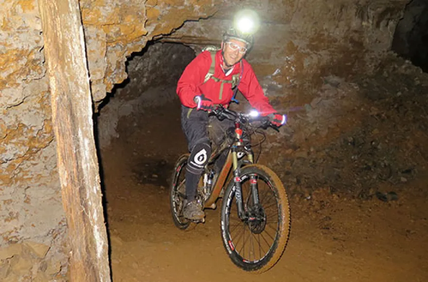 MTB-Tour im Bergwerk Raum Saalfeld