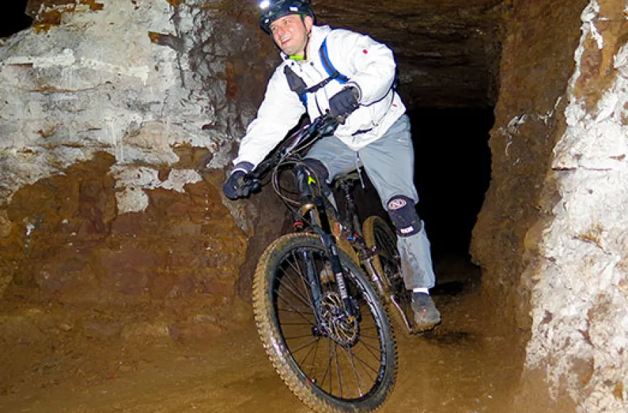 MTB-Tour im Bergwerk Raum Saalfeld