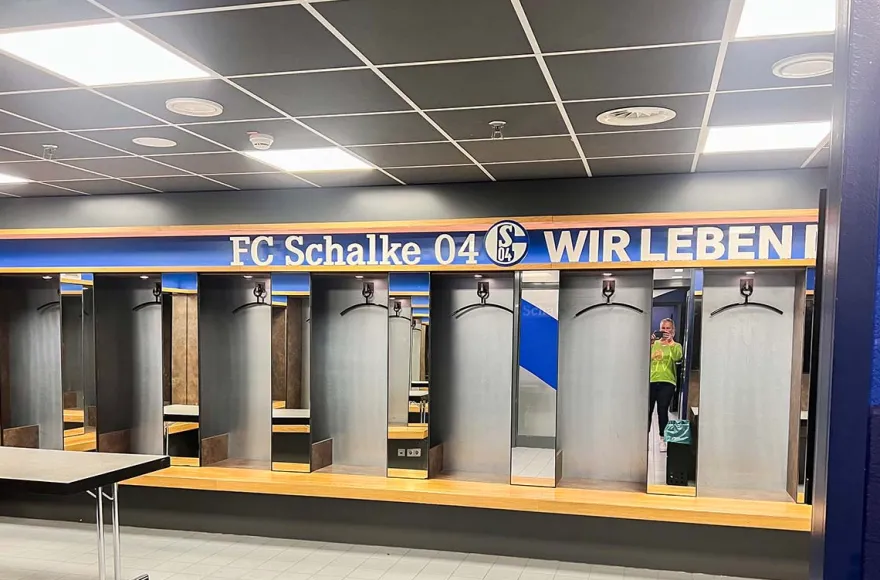 Nachtführung Schalke Arena mit VW Bulli Fahrt