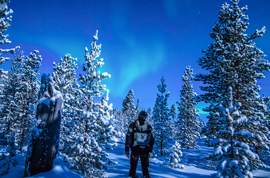 Nordlichter Kurzurlaub Lappland für 2 (3 Nächte)