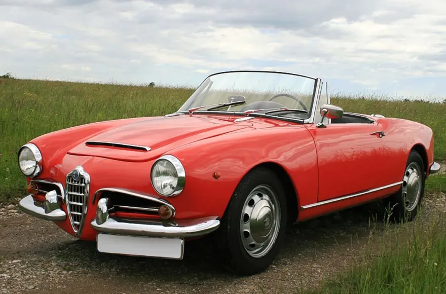 Oldtimer fahren für 2 München (Alfa Romeo Giulia Spider 1.6)