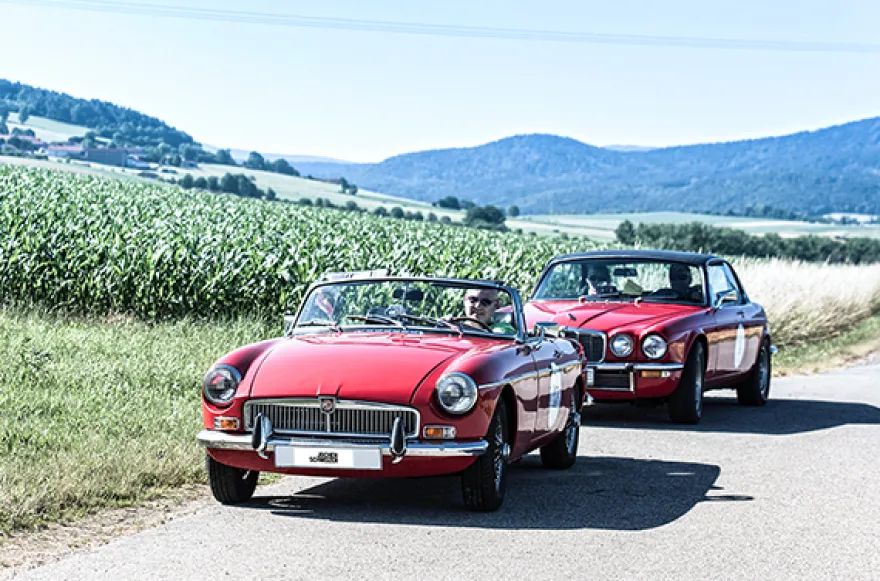 Oldtimer Rallye im Bayerischen Wald für 2