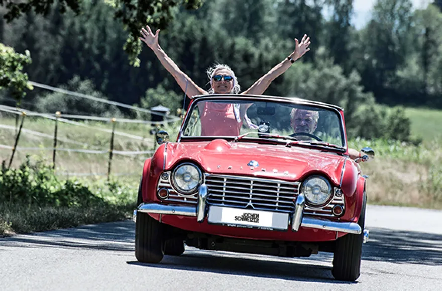 Oldtimer Rallye im Bayerischen Wald für 2