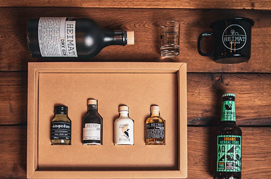 Online Gin Tasting mit Tastingbox (60 Min.)