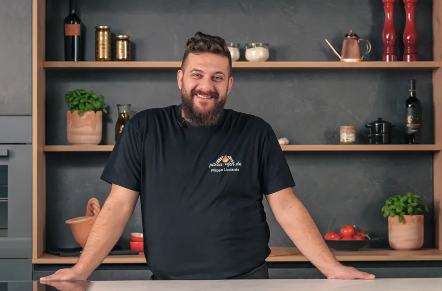 Online Kochkurs mit Filippo Licciardo (Pizzakurs)