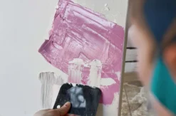 Paint & Drink mit Strukturpaste Berlin