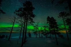 Polarlichterfahrt am See in Inari für 2 (5 Nächte)