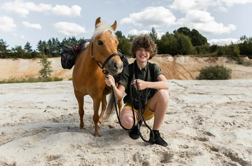 Pony Spaziergang für 2