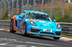 Porsche Cayman 981 Renntaxi auf der Nordschleife