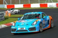 Porsche Cayman 981 Renntaxi auf der Nordschleife