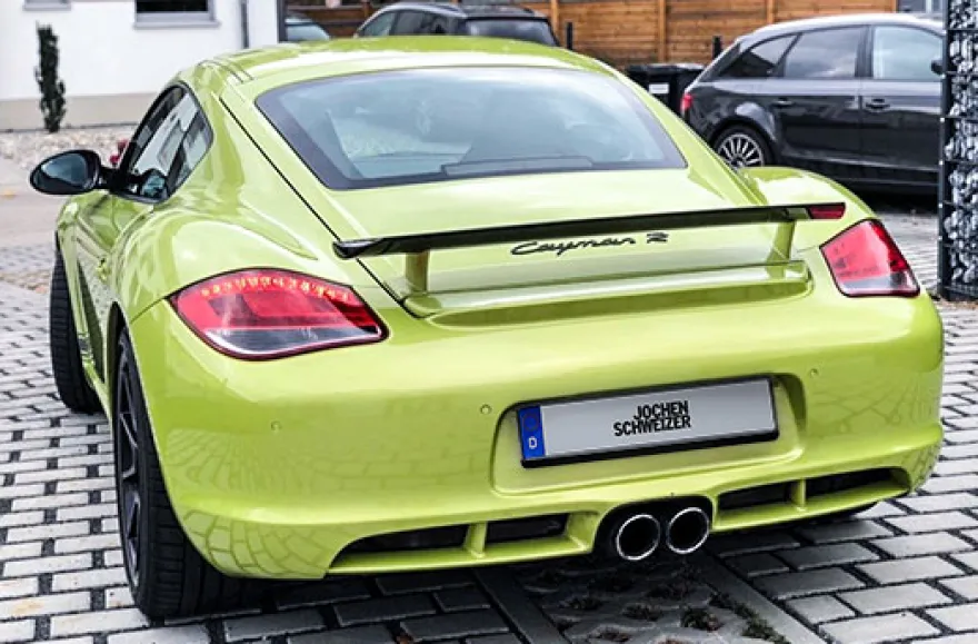Porsche Cayman R fahren