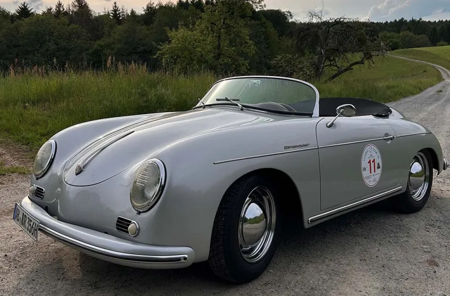 Porsche Fahrt im James Dean Porsche 356 Wenighösbach (4 Std.)