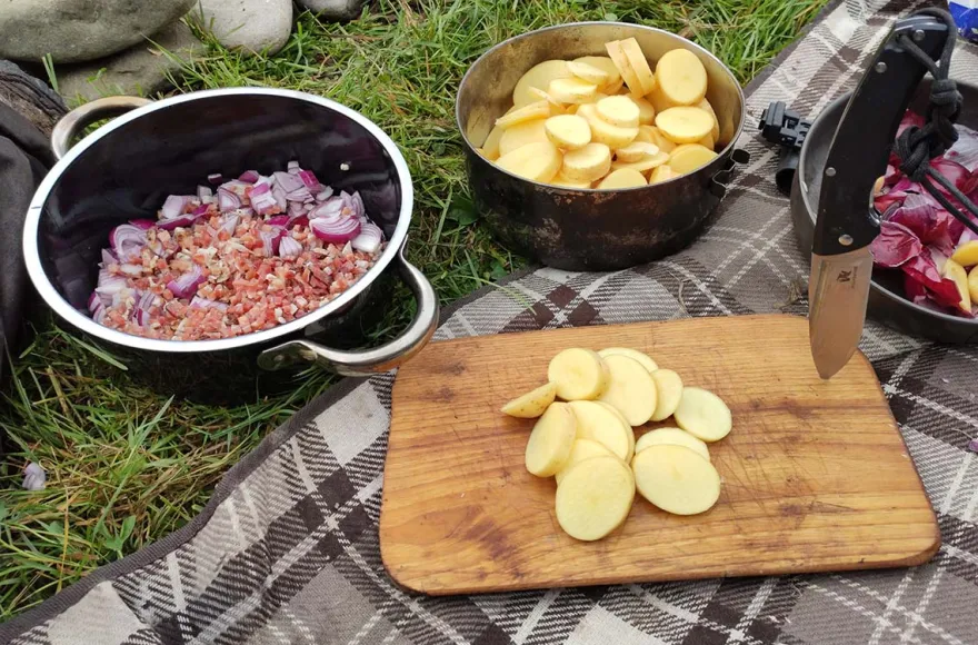 Premium Wildnis Kochkurs Zwingen