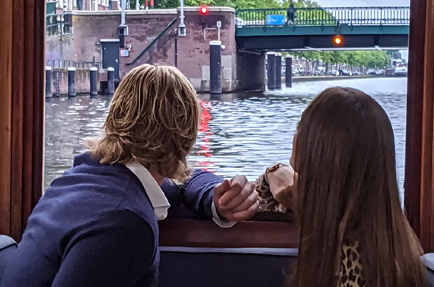 Private Bootstour in Amsterdam für 2 (1 Std.)