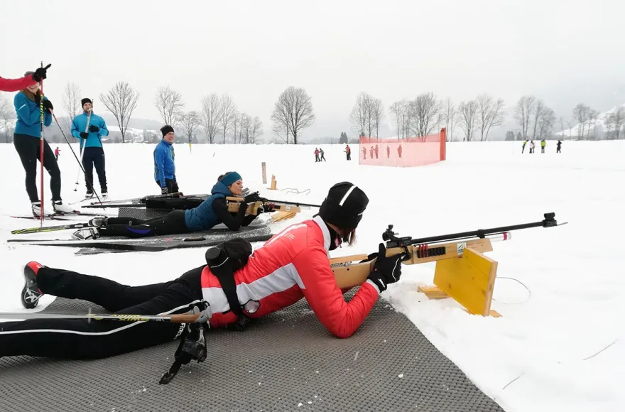 Privater Langlauf und Biathlon Kurs Kössen