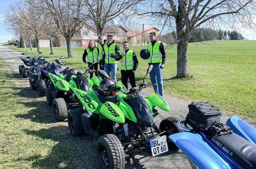 Quad Erlebnistour Donautal