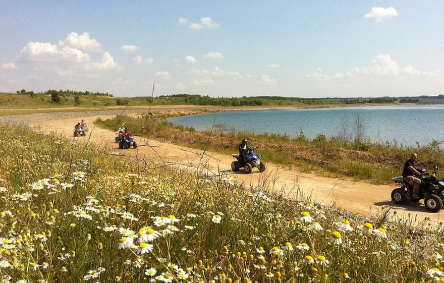 Quad Offroad Tour Neukieritzsch (Hainer See,Störmtaler See)