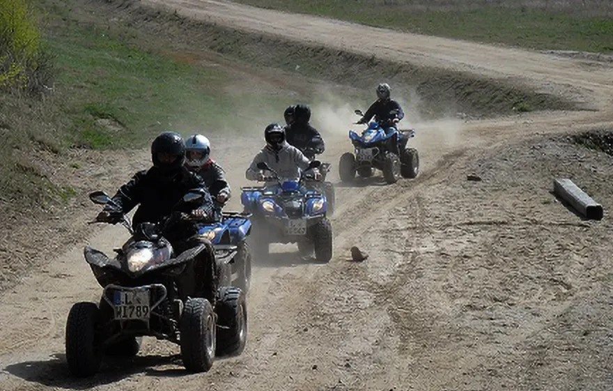 Quad Offroad Tour Neukieritzsch (Hainer See,Störmtaler See)
