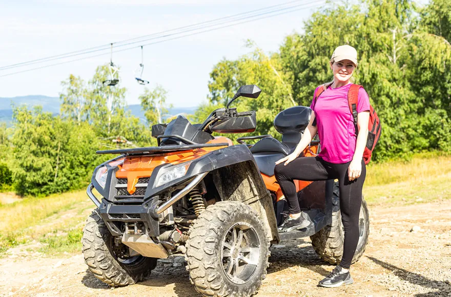 Quad On- und Offroad Tour Bayerischer Wald