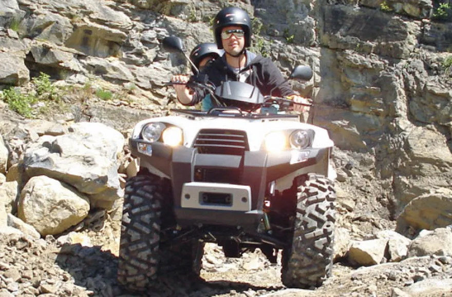 Quad-Tour mit BBQ Interlaken