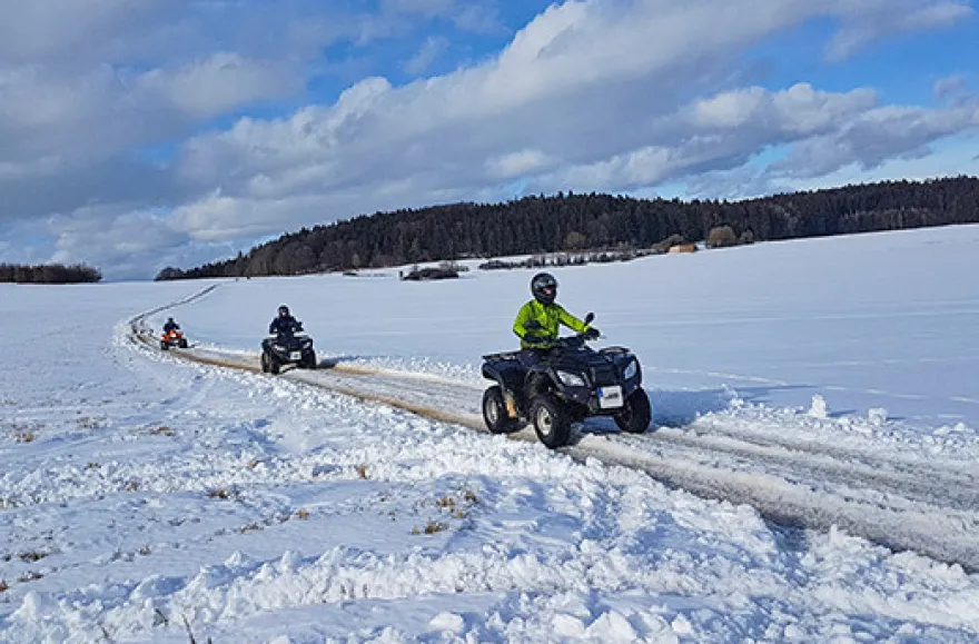 Quad Winter-Tour