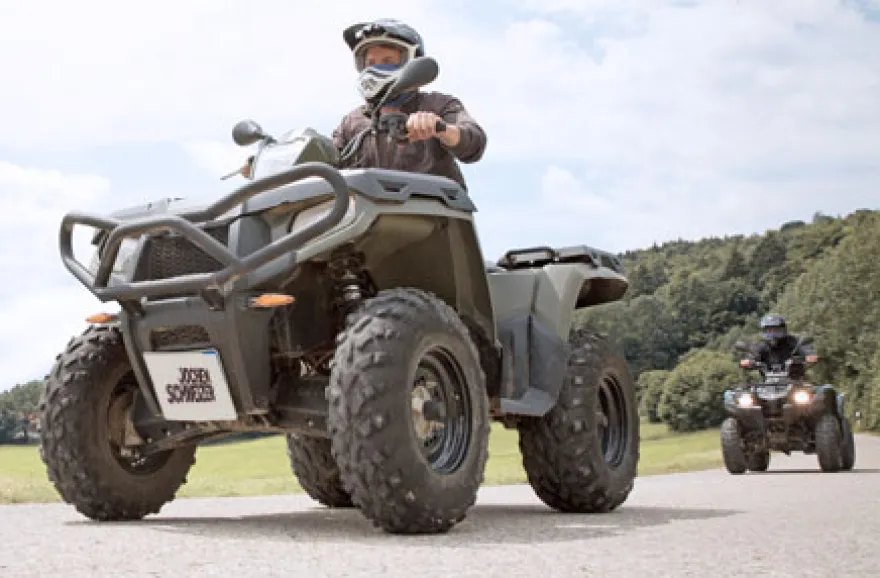 Quad Winter-Tour
