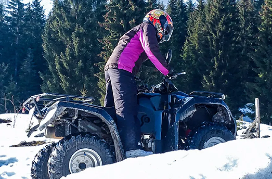 Quad Winter-Tour