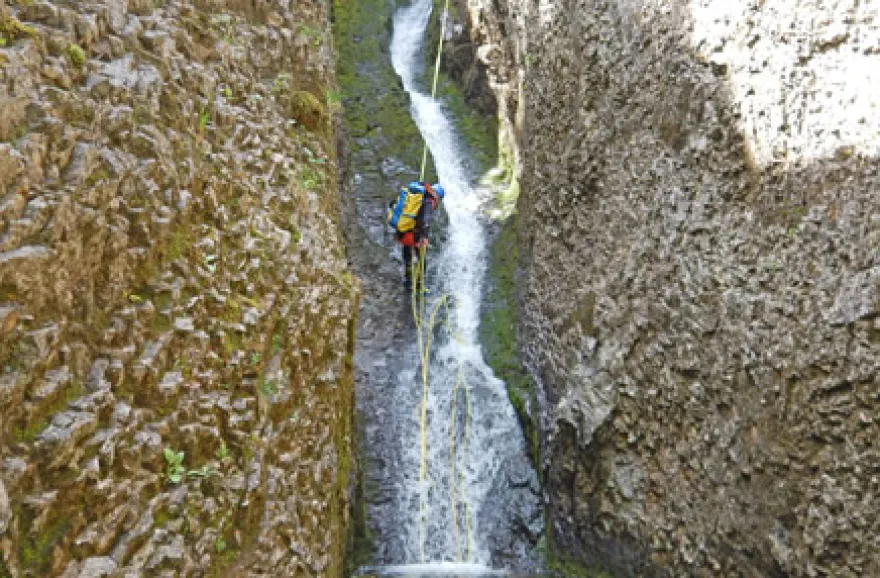 Rafting & Canyoning-Tour in Kössen
