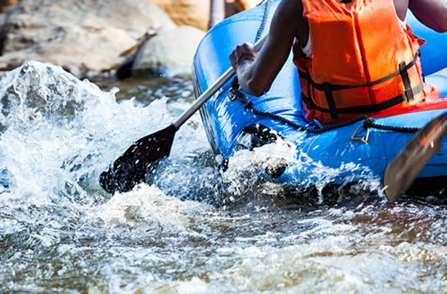 Rafting & Canyoning-Tour in Kössen