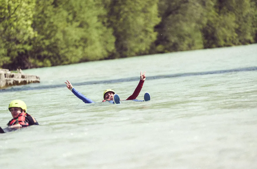 Rafting-Halbtagestour auf der Isar Lenggries