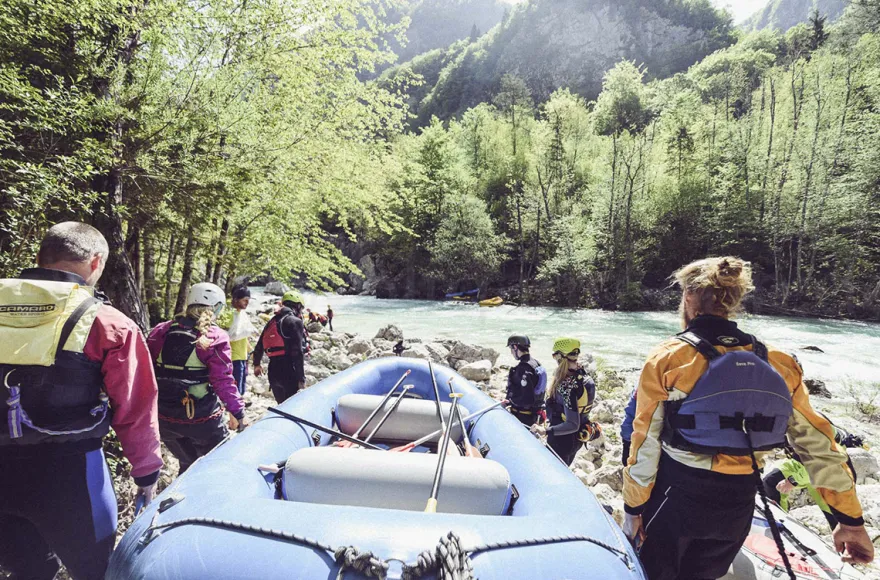 Rafting-Halbtagestour auf der Isar Lenggries