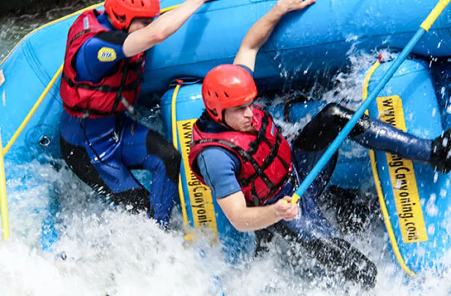 Rafting im Eiskanal Augsburg