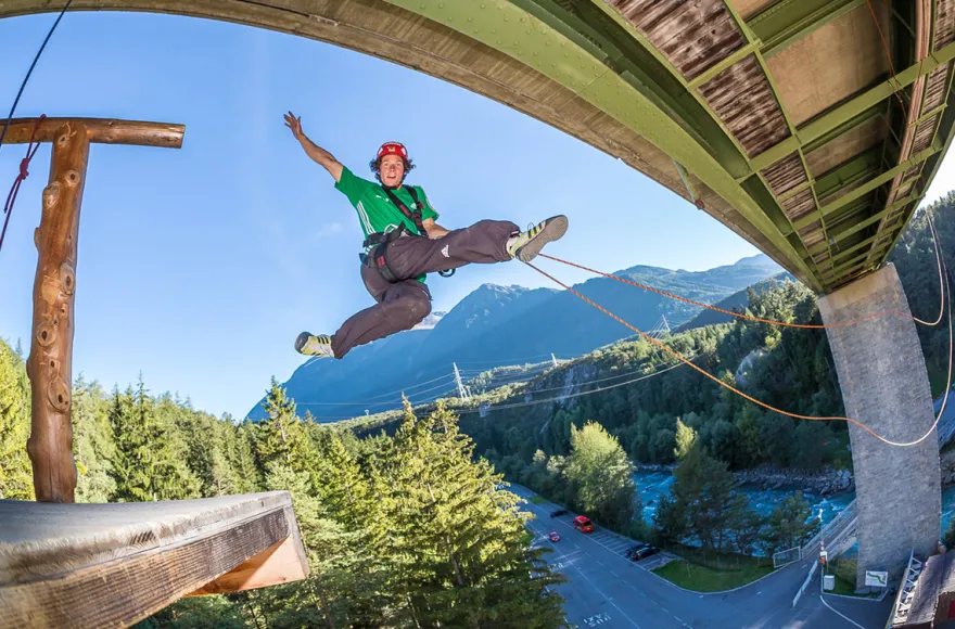 Rafting, Mega Swing & Flying Fox im Ötztal