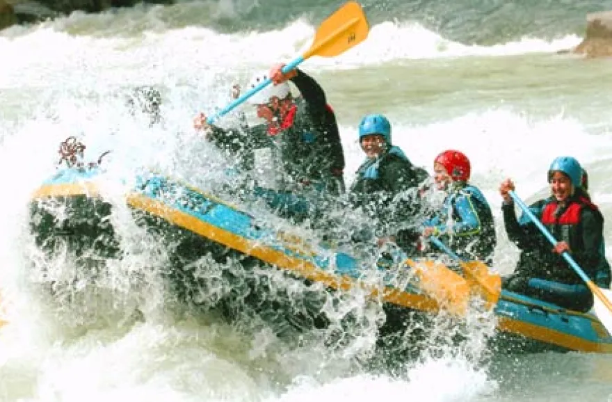 Rafting Tour für 2 in Schneizlreuth (1/2 Tag)
