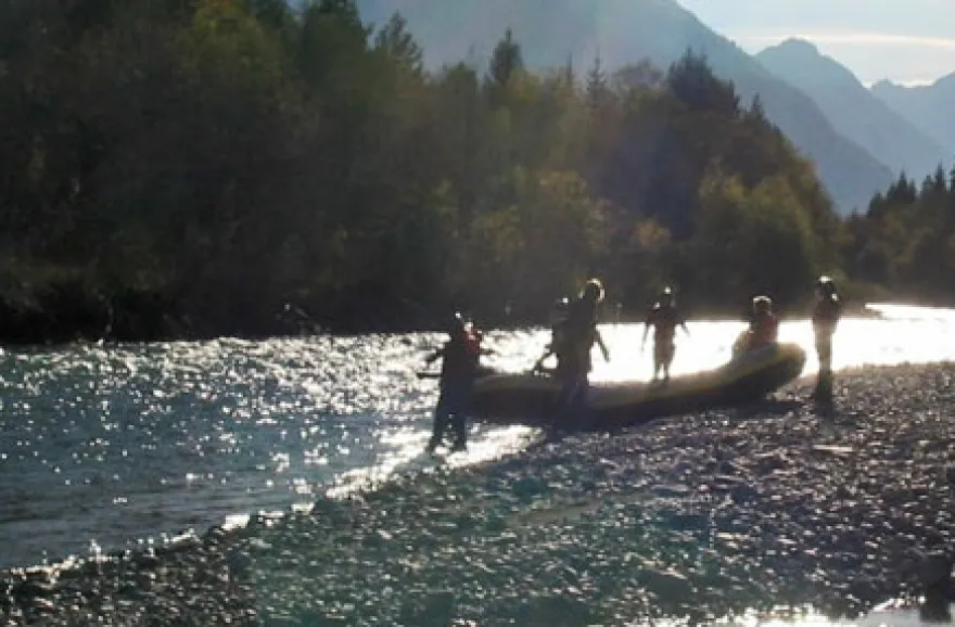 Rafting Tour für 2 in Schneizlreuth (1/2 Tag)
