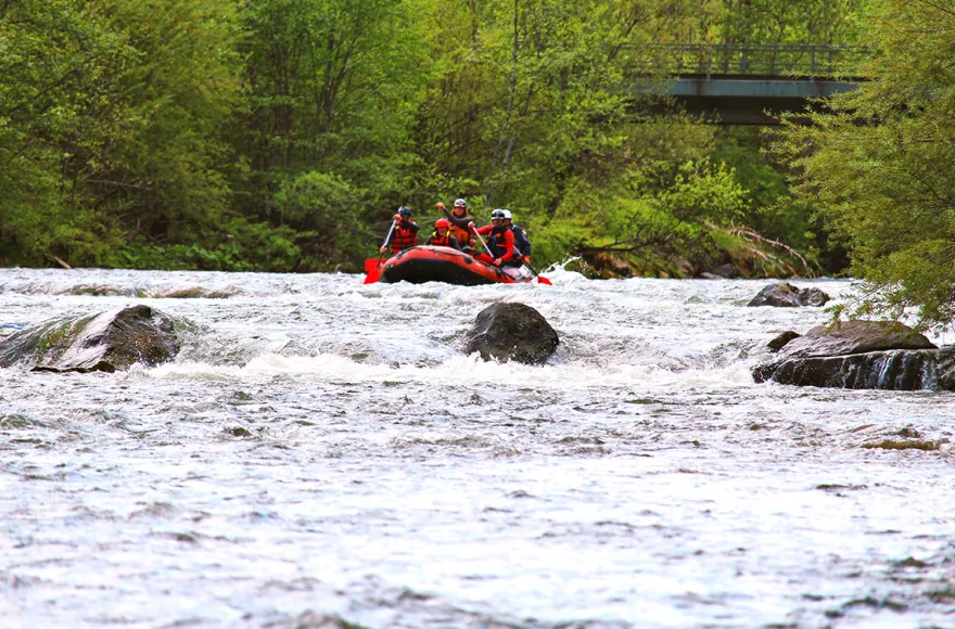 Rafting Tour Immenstadt im Allgäu